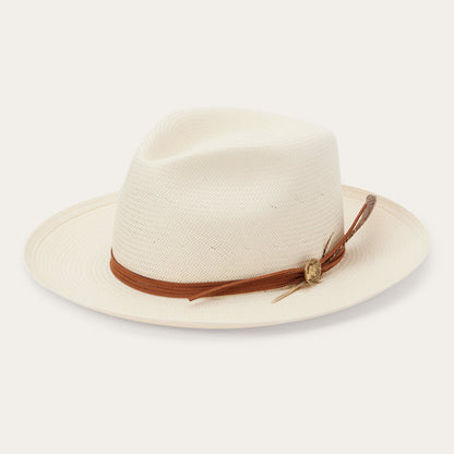 Tallahassee Shantung Straw Fedora