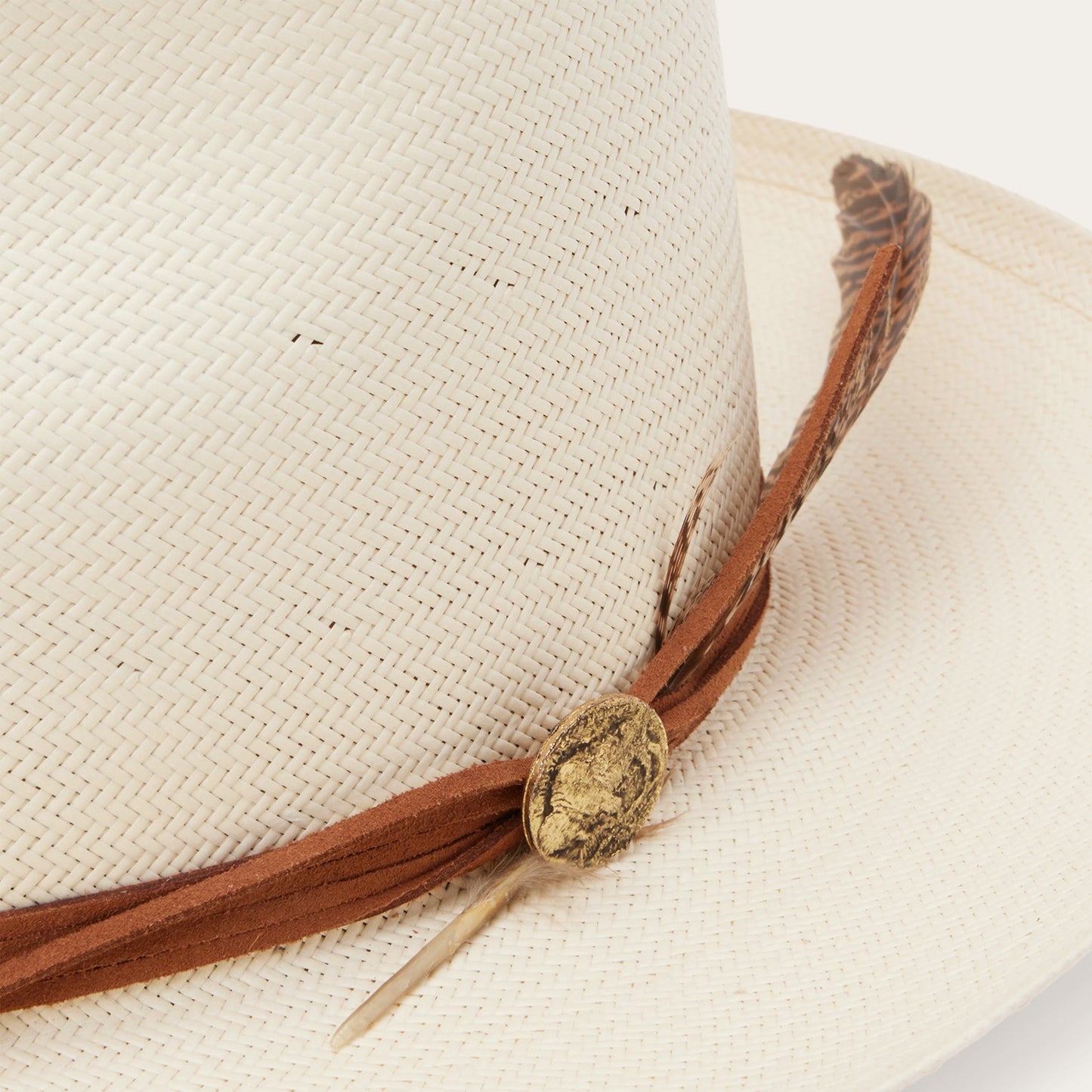 Tallahassee Shantung Straw Fedora