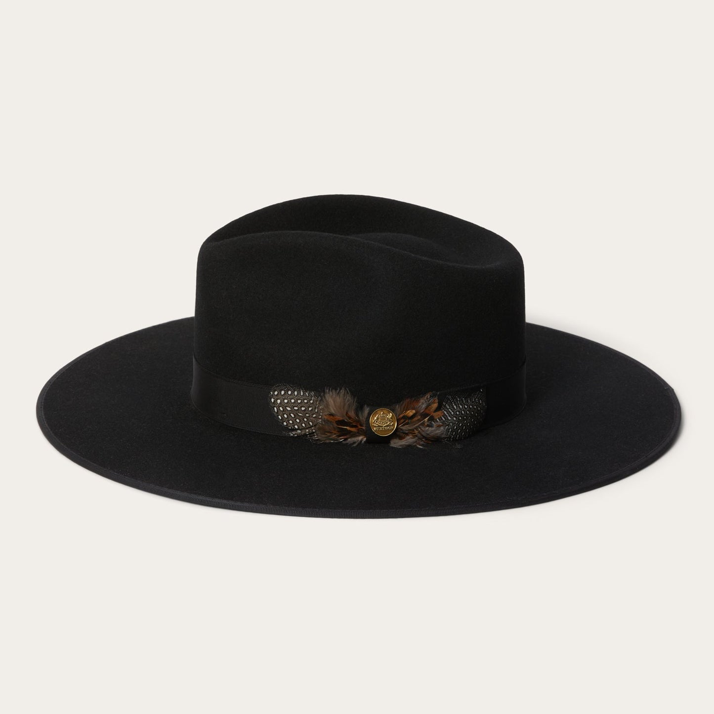 Midtown Wide Flat Brim Hat