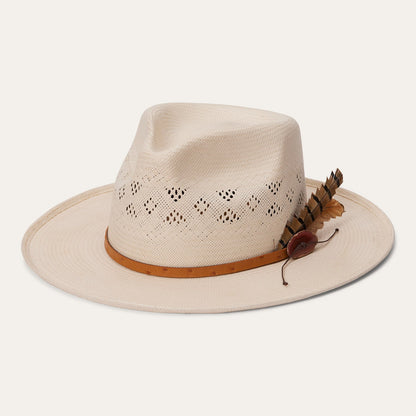 Andromeda Vented Straw Fedora