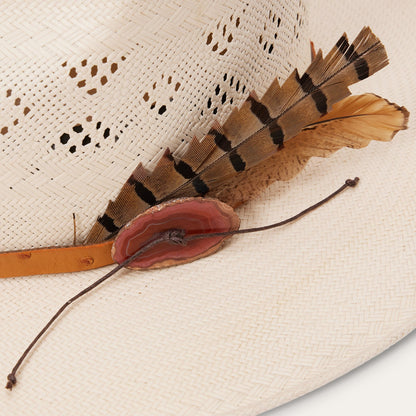 Andromeda Vented Straw Fedora