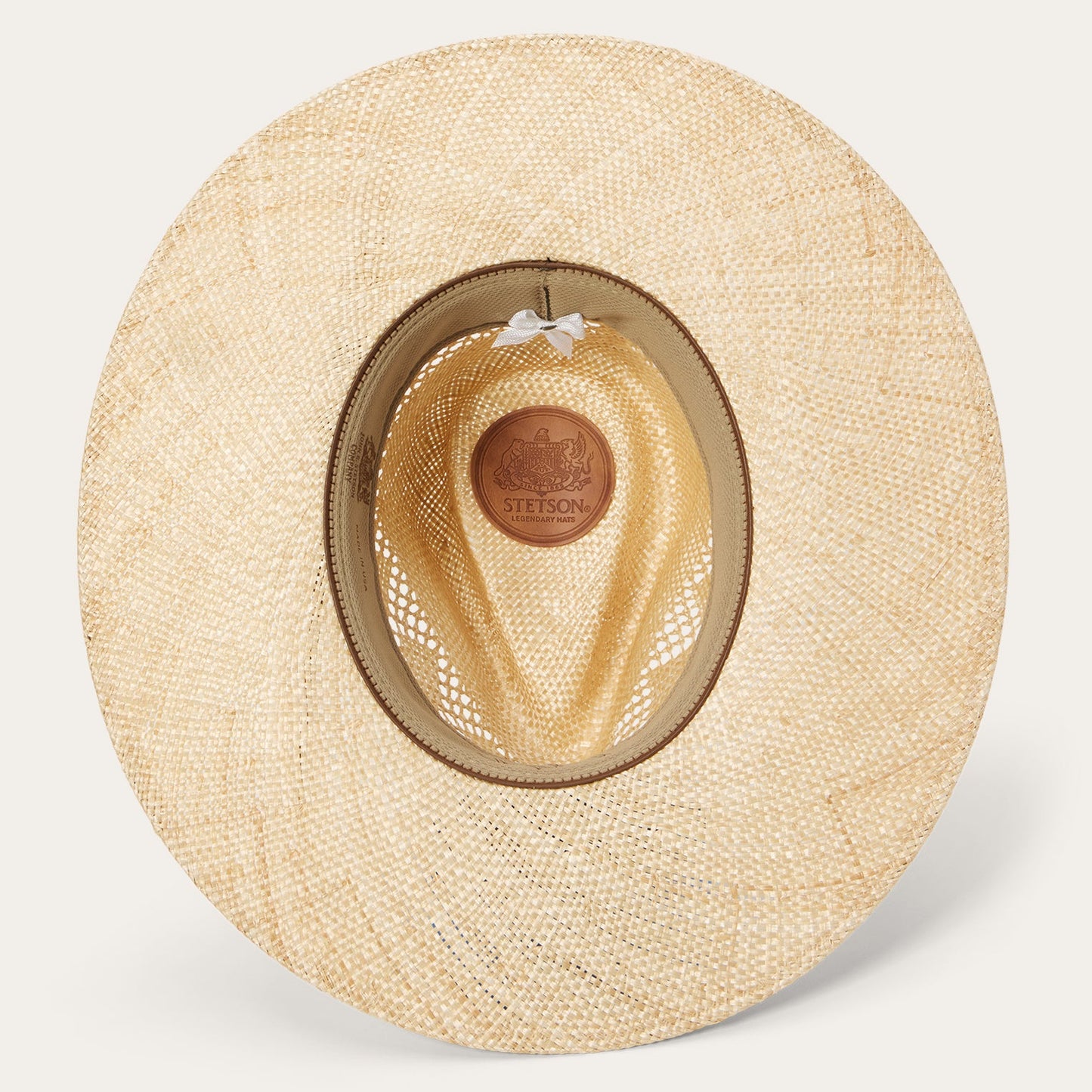 Chorus Straw Flat Brim Hat