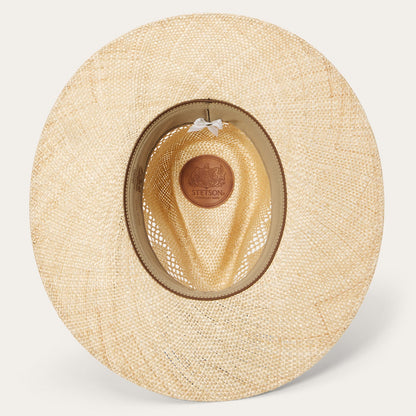 Chorus Straw Flat Brim Hat