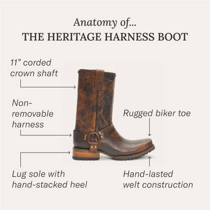 Heritage Harness Boots Men