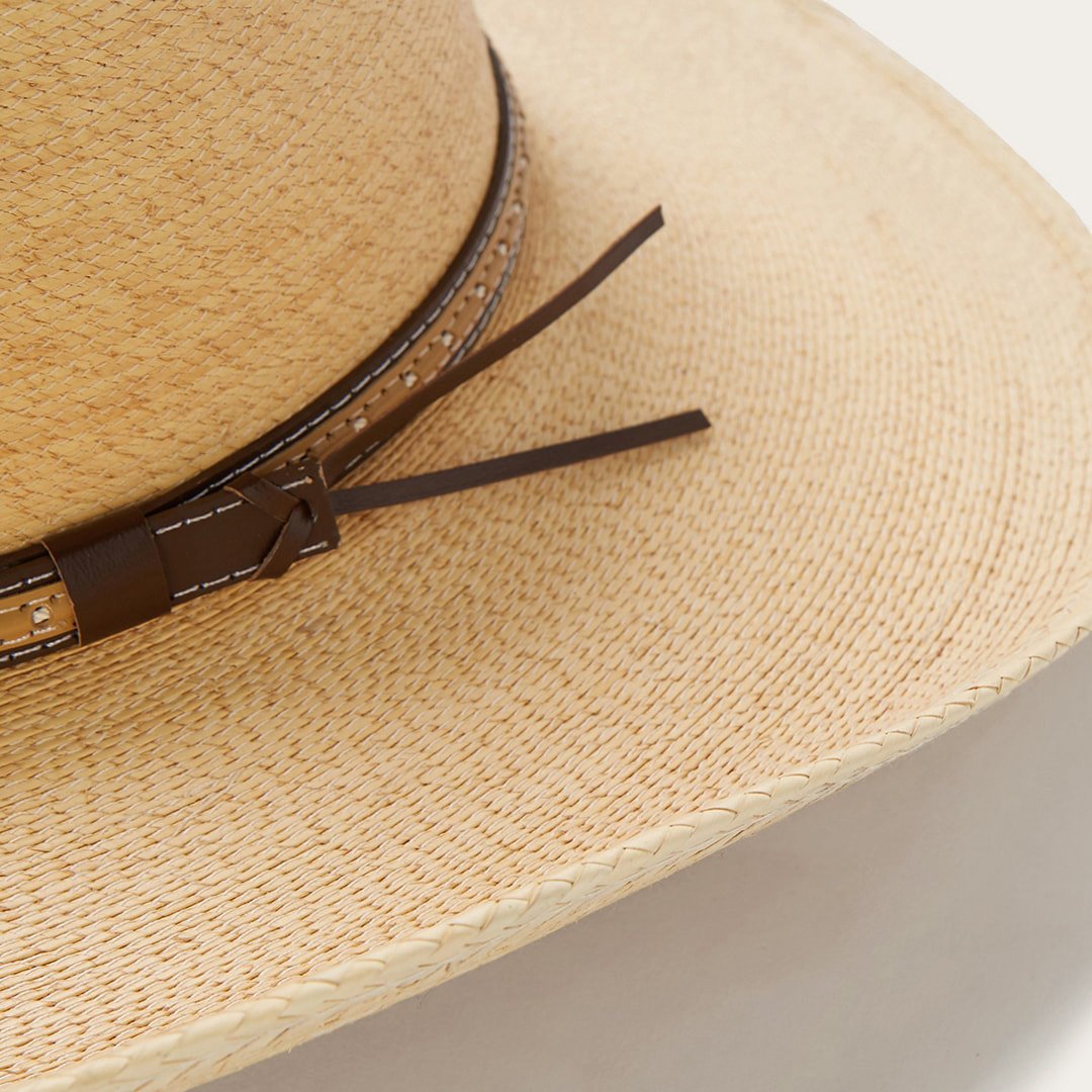 Sawmill Palm Leaf Western Hat