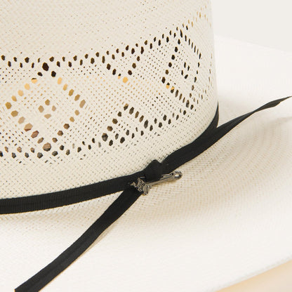 Saddleman 20X Open Crown Straw Cowboy Hat