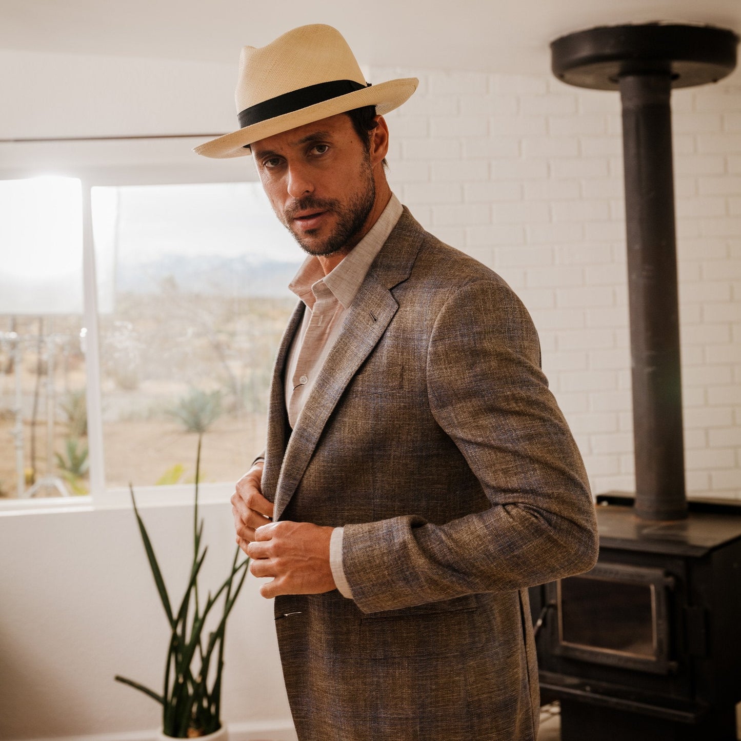 Center Dent Panama Fedora